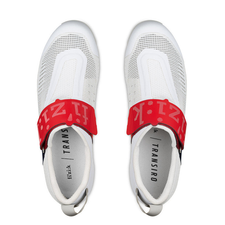 Transiro Hydra Aeroweave Carbon in White/Red-Blue