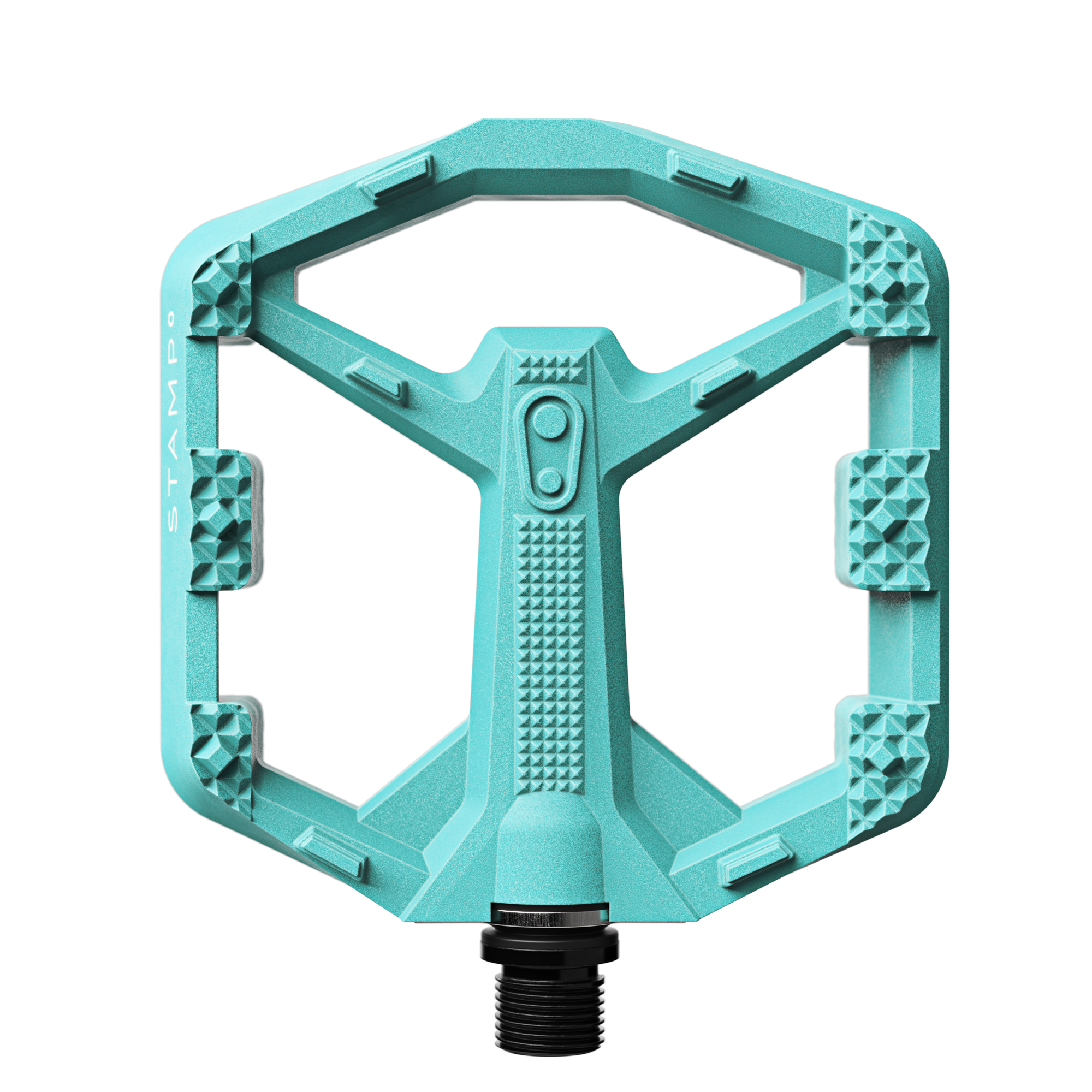 Stamp Pedal 0 in Turquoise